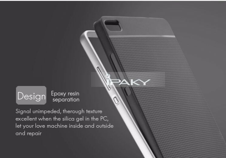 Защитный чехол IPAKY Hybrid для Huawei P8 - Black: фото 3 из 7