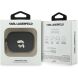 Защитный чехол Karl Lagerfeld Silicone Karl Head 3D для AirPods Pro 3 (KLAP3RUNIKK) - Black (390171B). Фото 4 из 4