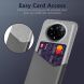 Защитный чехол KSQ Business Pocket для Realme 14 Pro Plus - Grey (379338H). Фото 3 из 4