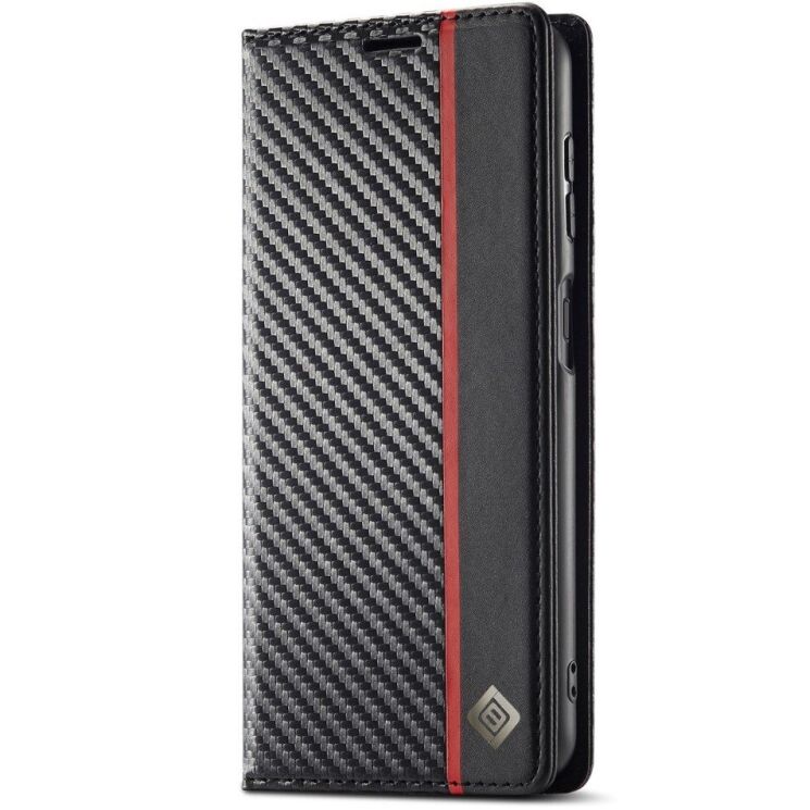 Захисний чохол LC.IMEEKE Carbon Fiber для Samsung Galaxy S24 FE (S721) - Vertical Stripe: фото 4 з 13