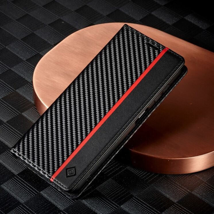 Захисний чохол LC.IMEEKE Carbon Fiber для Samsung Galaxy S24 FE (S721) - Vertical Stripe: фото 9 з 13