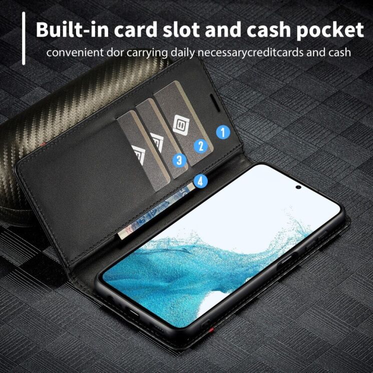 Захисний чохол LC.IMEEKE Carbon Fiber для Samsung Galaxy S24 FE (S721) - Vertical Stripe: фото 12 з 13