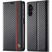 Защитный чехол LC.IMEEKE Carbon Fiber для Samsung Galaxy S24 FE (S721) - Vertical Stripe: фото 1 из 13