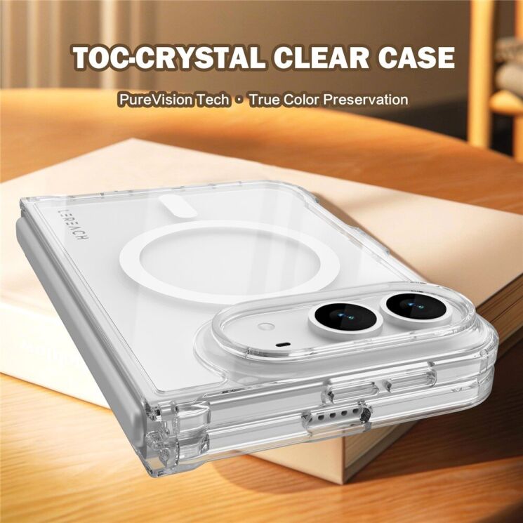 Защитный чехол LEREACH TOC Crystal Magnetic (FF) для iPhone Duo - Transparent (435023T) Защитный чехол LEREACH TOC Crystal Magnetic (FF) для iPhone Duo - Transparent: фото 19 из 20