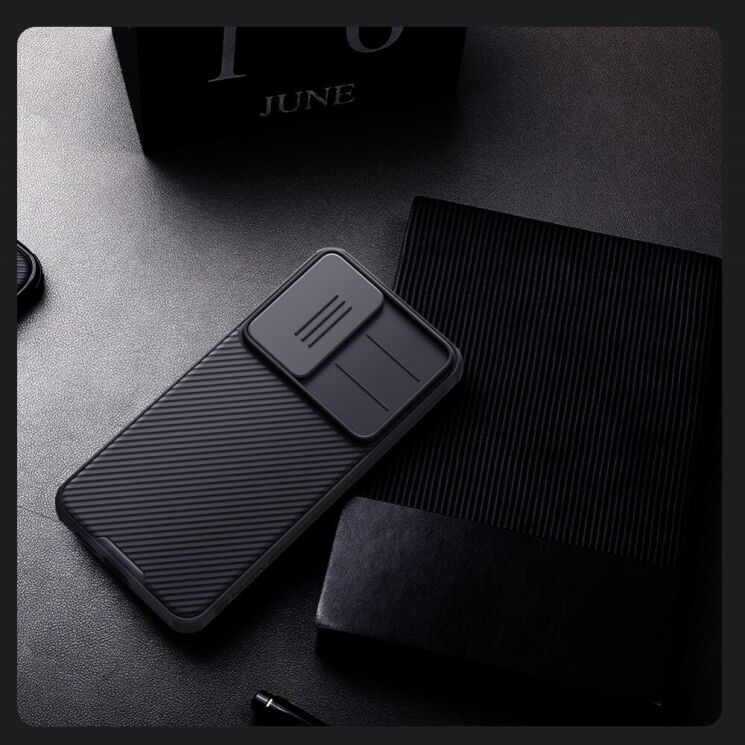 Захисний чохол NILLKIN CamShield Pro with Magnetic Attachment для Samsung Galaxy S25 Plus (S936) - Black: фото 17 з 18