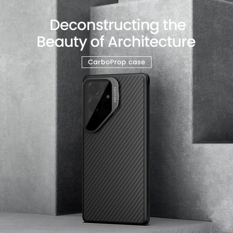 Захисний чохол NILLKIN CarboProp Magnetic (FP) для Samsung Galaxy S25 Ultra (S938) - Black: фото 6 з 16
