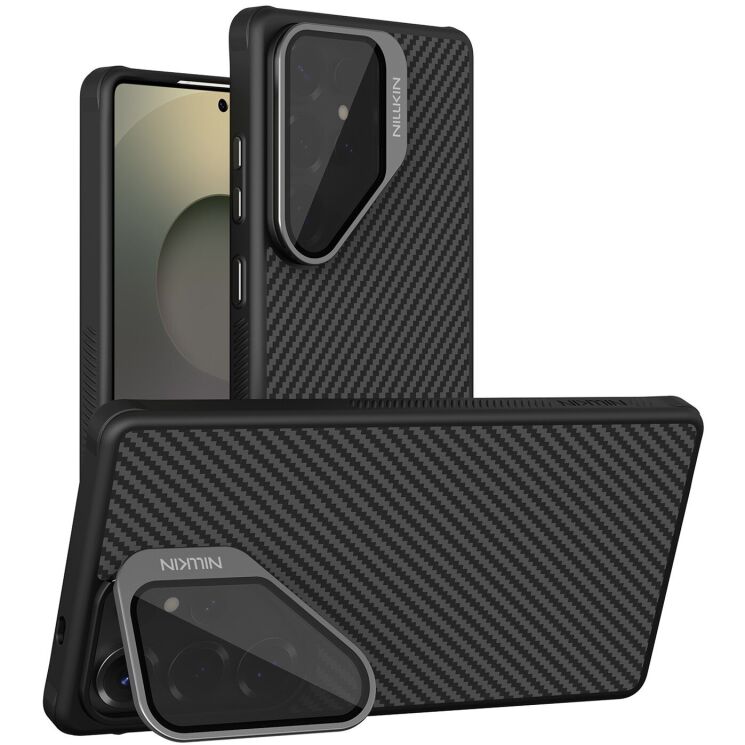 Захисний чохол NILLKIN CarboProp Magnetic (FP) для Samsung Galaxy S25 Ultra (S938) - Black: фото 1 з 16