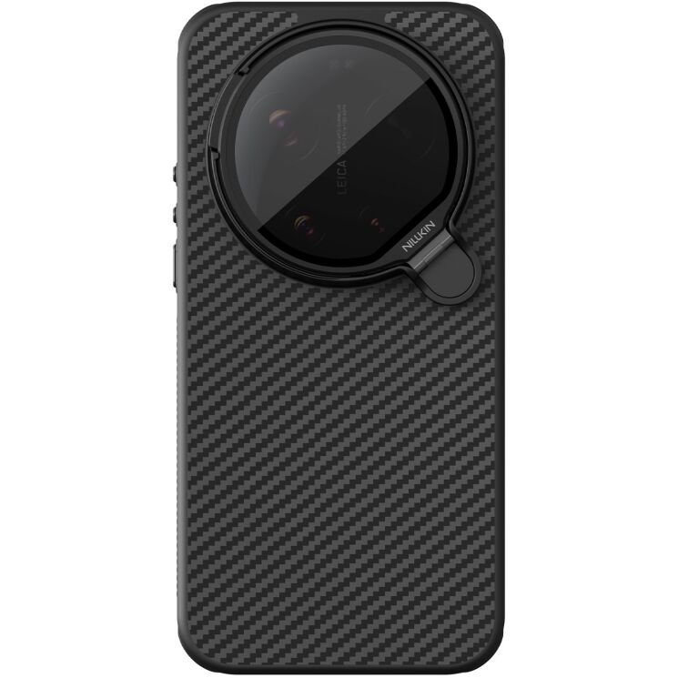 Защитный чехол NILLKIN CarboProp Magnetic (FP) для Xiaomi 17 Ultra - Black: фото 2 из 11
