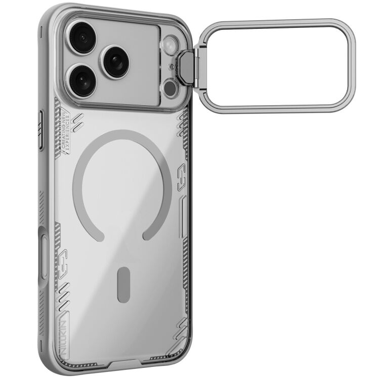 Захисний чохол NILLKIN Iceblade Prop Magnetic (Precise Cut-out) для Apple iPhone 17 Pro Max - Grey: фото 4 з 17