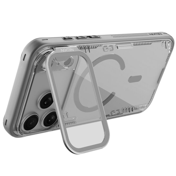Захисний чохол NILLKIN Iceblade Prop Magnetic (Precise Cut-out) для Apple iPhone 17 Pro Max - Grey: фото 5 з 17