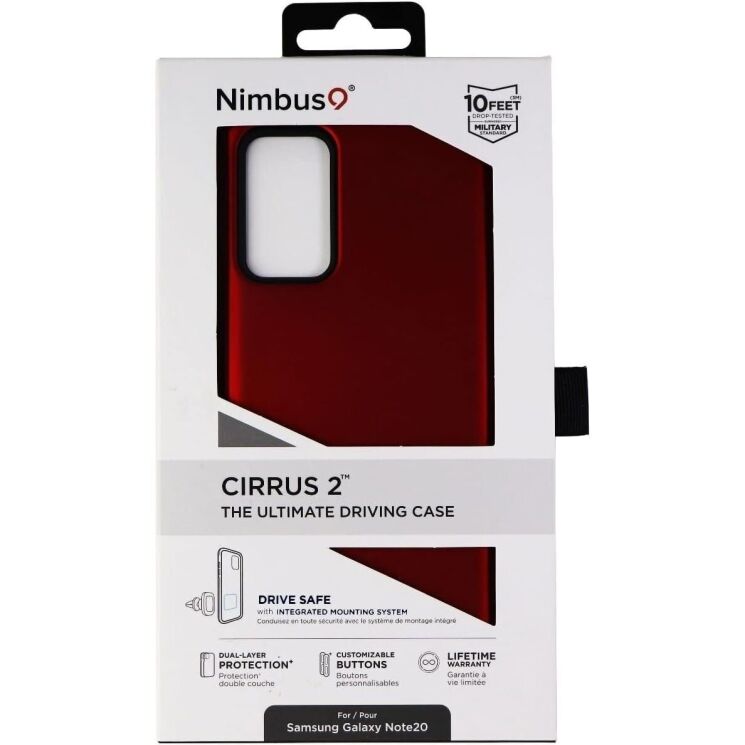 Защитный чехол Nimbus9 Cirrus 2 для Samsung Galaxy Note 20 (N980) - Red: фото 5 из 5