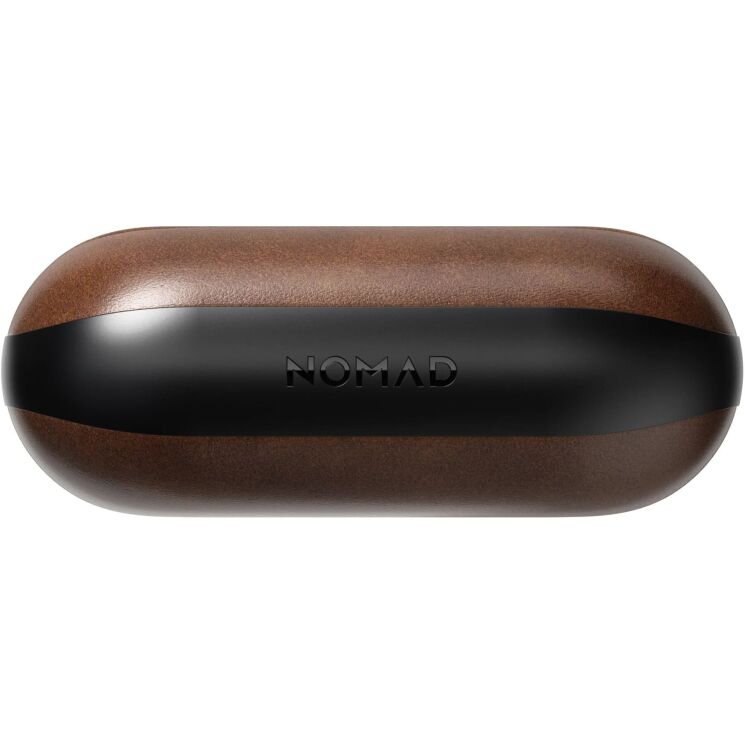 Защитный чехол Nomad Modern Leather Case (FH) для Airpods Pro 3 (NM011284858) - Rustic Brown: фото 5 из 14