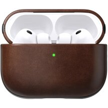 Защитный чехол Nomad Modern Leather Case (FH) для Airpods Pro 3 (NM011284858) - Rustic Brown: фото 1 из 14