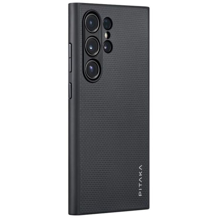 Защитный чехол Pitaka PinButton Case для Samsung Galaxy S24 Ultra (S928) MCP2401F - Black / Grey: фото 2 из 11