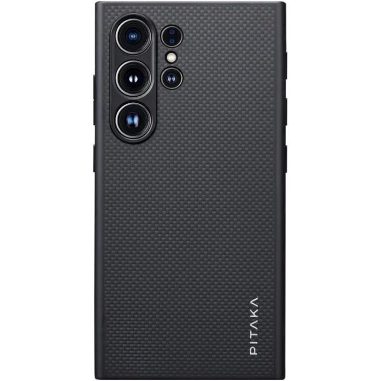 Защитный чехол Pitaka PinButton Case для Samsung Galaxy S24 Ultra (S928) MCP2401F - Black / Grey: фото 1 из 11