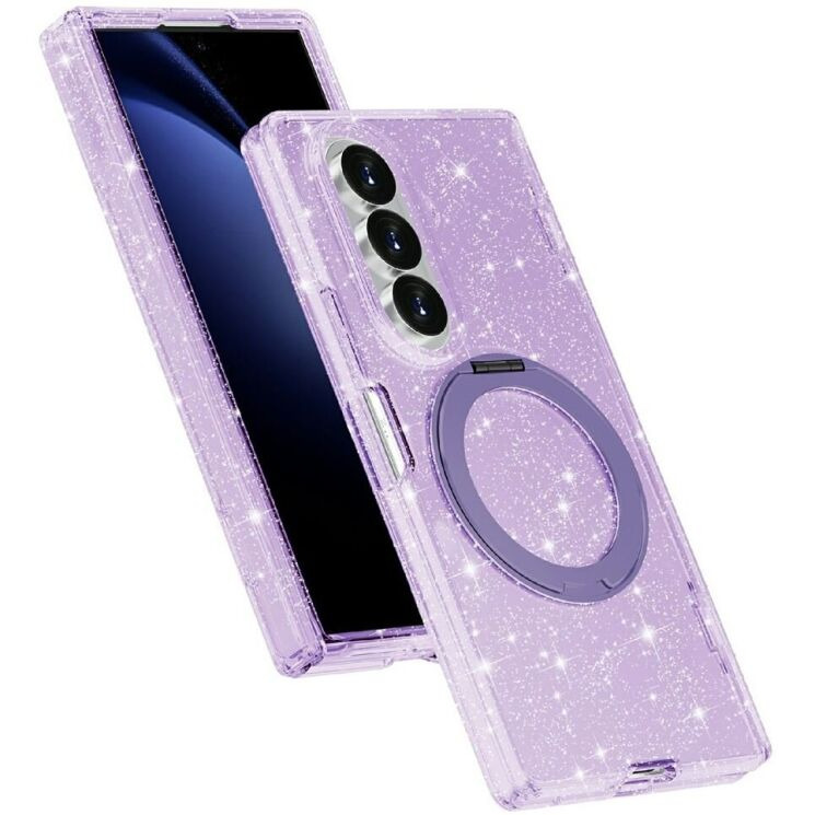 Захисний чохол Reframe Glitter Stand Case для Samsung Galaxy Fold 8 Ultra - Purple (424028V) Захисний чохол Reframe Glitter Stand Case для Samsung Galaxy Fold 8 Ultra - Purple: фото 2 з 5