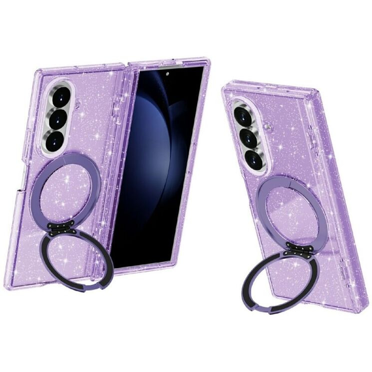 Захисний чохол Reframe Glitter Stand Case для Samsung Galaxy Fold 8 Ultra - Purple (424028V) Захисний чохол Reframe Glitter Stand Case для Samsung Galaxy Fold 8 Ultra - Purple: фото 1 з 5