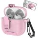 Захисний чохол Reframe Leather Texture для Apple AirPods 4 - Pink (364457P). Фото 1 з 6