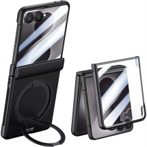 Защитный чехол Reframe Ring Stand Case для Samsung Galaxy Flip 8 - Black: фото 1 из 13