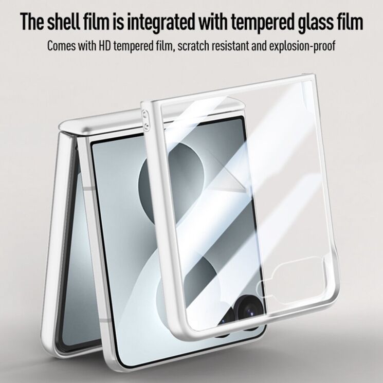 Захисний чохол Reframe Ring Stand Case для Samsung Galaxy Flip 8 - Blue: фото 9 з 9