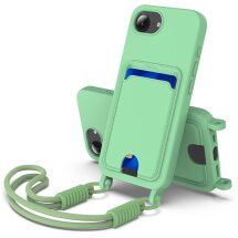 Захисний чохол Reframe Silicone Holder для Apple iPhone 16e - Green: фото 1 з 7