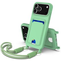 Захисний чохол Reframe Silicone Holder для Apple iPhone 17 Pro - Green: фото 1 з 7
