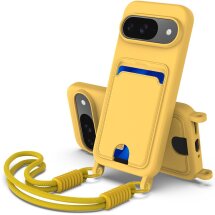 Защитный чехол Reframe Silicone Holder для Google Pixel 9 - Yellow: фото 1 из 8