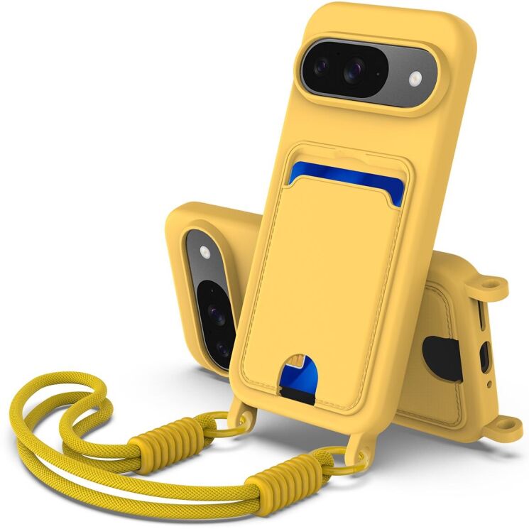 Захисний чохол Reframe Silicone Holder для Google Pixel 9 - Yellow: фото 1 з 8