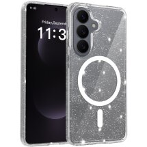 Защитный чехол Reframe Sparkle MagSafe для Samsung Galaxy S26 - Transparent: фото 1 из 8