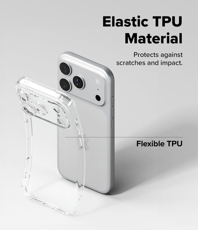 Защитный чехол Ringke Air (FP) для iPhone 18 Pro (8800380462816) - Clear: фото 12 из 17