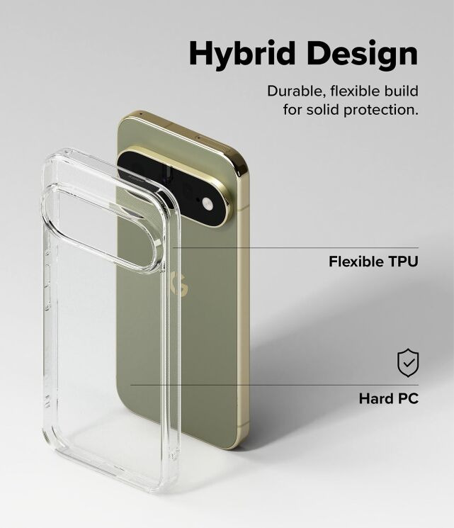 Защитный чехол Ringke Fusion для Google Pixel 11 Pro XL (8800380460768) - Matte Clear: фото 8 из 15