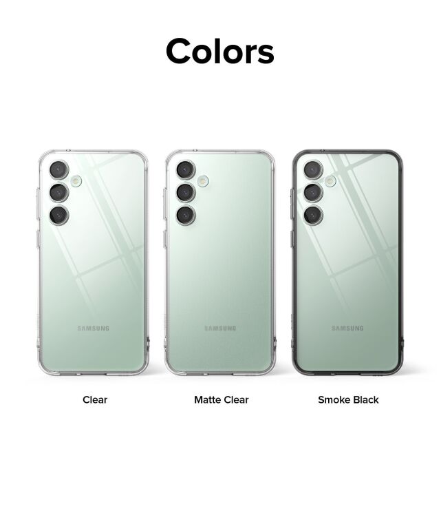 Защитный чехол Ringke Fusion для Samsung Galaxy S23 FE (8809961781995) - Matte Clear: фото 16 из 17