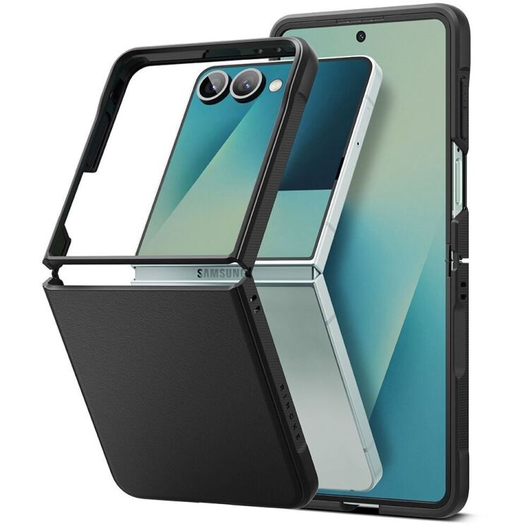Захисний чохол Ringke Onyx Magnetic (FF) для Samsung Galaxy Flip 7 - Black: фото 3 з 20