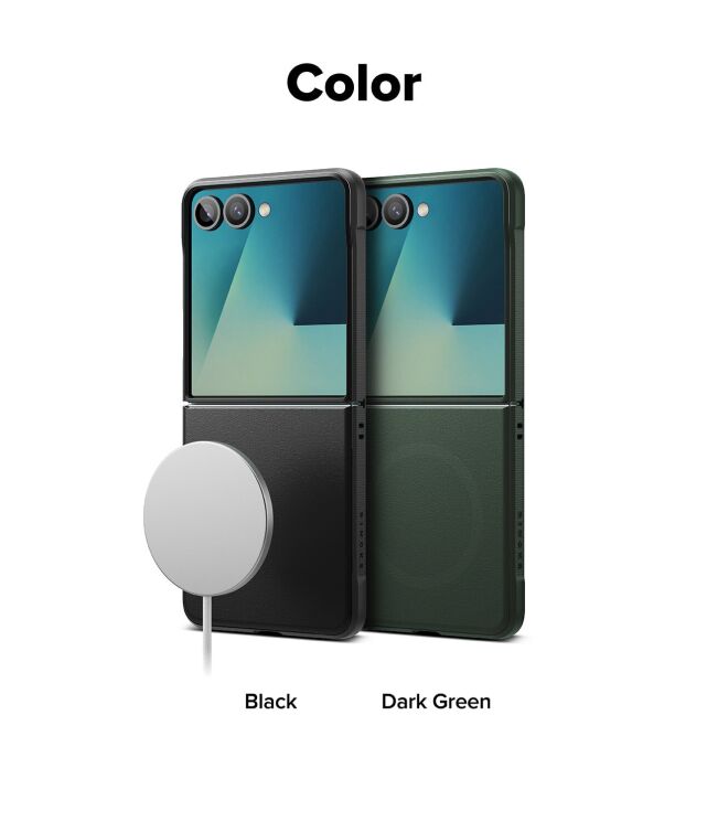 Захисний чохол Ringke Onyx Magnetic (FF) для Samsung Galaxy Flip 7 - Black: фото 20 з 20