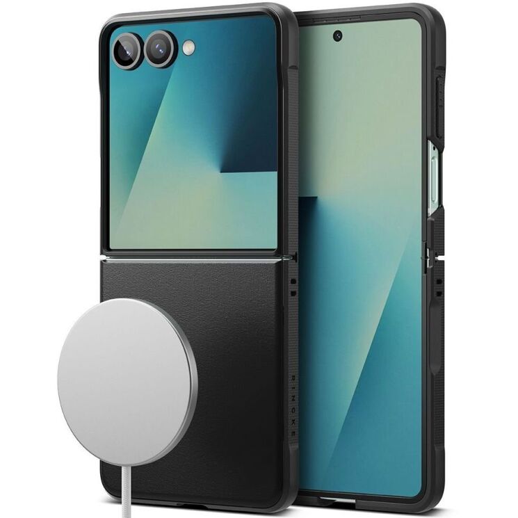 Захисний чохол Ringke Onyx Magnetic (FF) для Samsung Galaxy Flip 7 - Black: фото 2 з 20
