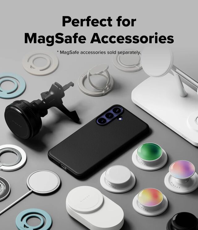 Защитный чехол Ringke Onyx Magnetic (FP) для Samsung Galaxy S26 FE (8800380463837) - Black (412759B) Защитный чехол Ringke Onyx Magnetic (FP) для Samsung Galaxy S26 FE (8800380463837) - Black: фото 8 из 20