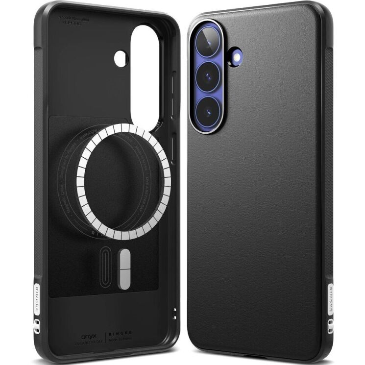 Защитный чехол Ringke Onyx Magnetic (FP) для Samsung Galaxy S26 FE (8800380463837) - Black (412759B) Защитный чехол Ringke Onyx Magnetic (FP) для Samsung Galaxy S26 FE (8800380463837) - Black: фото 2 из 20