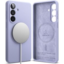 Защитный чехол Ringke Silicone Magnetic для Samsung Galaxy S26 Plus (S947) 8800328815247 - Lavender: фото 1 из 18