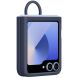 Защитный чехол Silicone Case (FF) для Samsung Galaxy Flip 6 (EF-PF741TNEGUA) - Navy (357531N). Фото 5 из 6