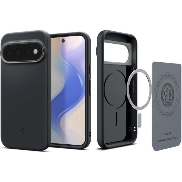 Захисний чохол Spigen Nano Pop (MagFit) для Google Pixel 11 Pro (ACS11435) - Black: фото 1 з 13