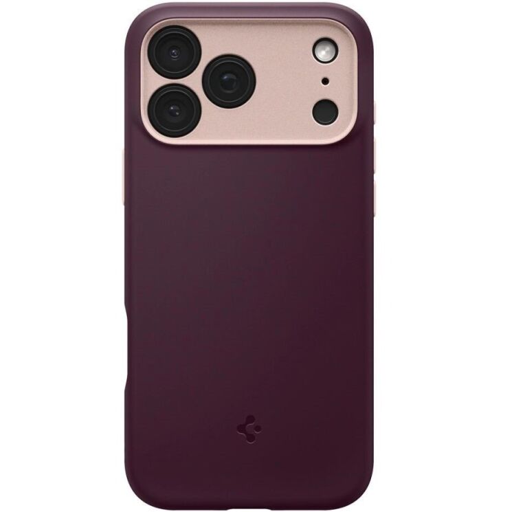 Защитный чехол Spigen Nano Pop (MagFit) для iPhone 18 Pro Max / 17 Pro Max (ACS12141) - Burgundy (440303DR) Защитный чехол Spigen Nano Pop (MagFit) для iPhone 18 Pro Max / 17 Pro Max (ACS12141) - Burgundy: фото 3 из 10