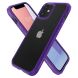 Захисний чохол Spigen (SGP) Crystal Hybrid для Apple iPhone 12 mini - Hydrangea Purple (253667V). Фото 4 з 14