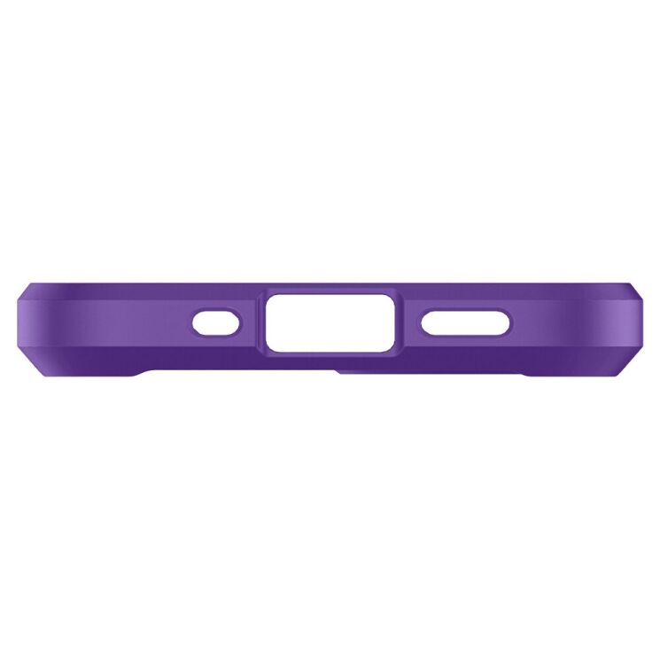 Защитный чехол Spigen (SGP) Crystal Hybrid для Apple iPhone 12 mini - Hydrangea Purple: фото 7 из 14