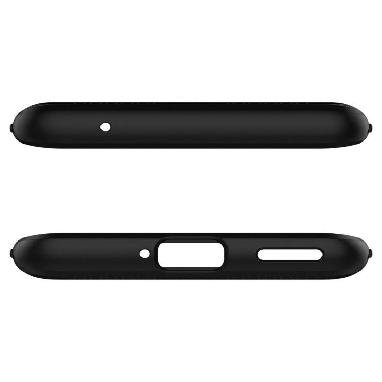 Захисний чохол Spigen (SGP) Liquid Air для OnePlus 8 - Matte Black: фото 8 з 15