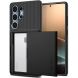 Защитный чехол Spigen (SGP) Slim Armor CS для Samsung Galaxy S25 Ultra (S938) ACS08967 - Black (374514B). Фото 1 из 16