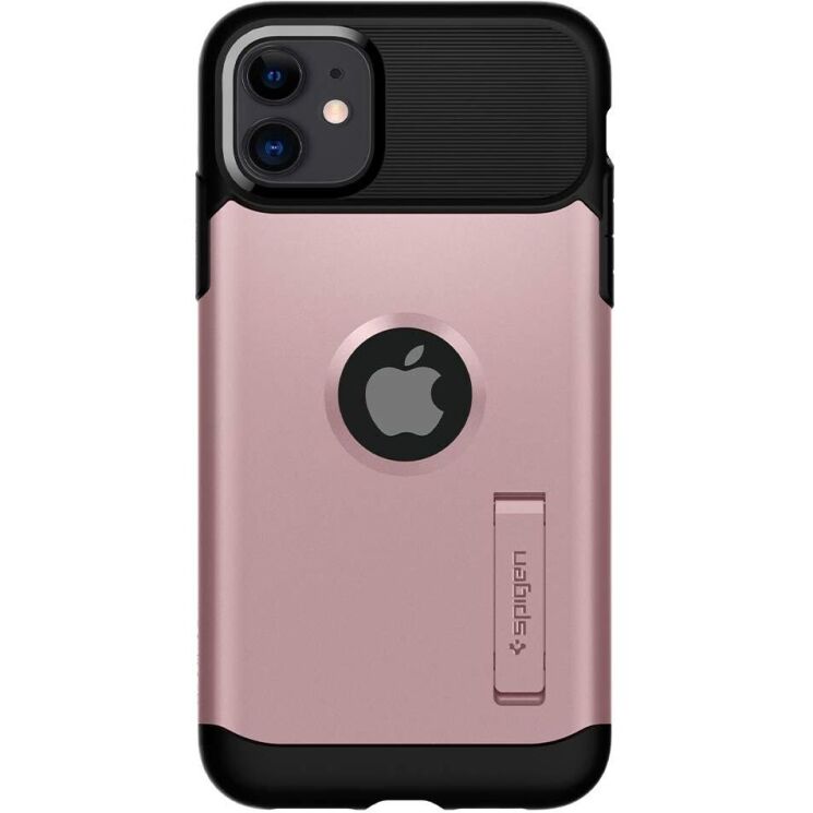 Защитный чехол Spigen (SGP) Slim Armor для Apple iPhone 11 - Rose Gold: фото 2 из 6