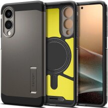 Защитный чехол Spigen (SGP) Tough Armor (MagFit) для Samsung Galaxy S25 Edge (S937) ACS09423 - Gunmetal: фото 1 из 23