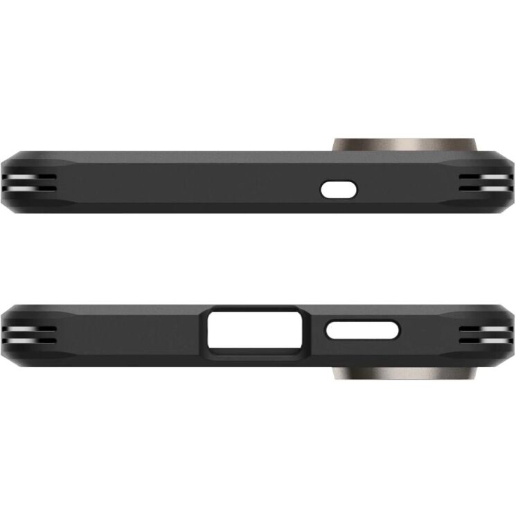 Защитный чехол Spigen (SGP) Tough Armor (MagFit) для Samsung Galaxy S25 Edge (S937) ACS09423 - Gunmetal: фото 17 из 23