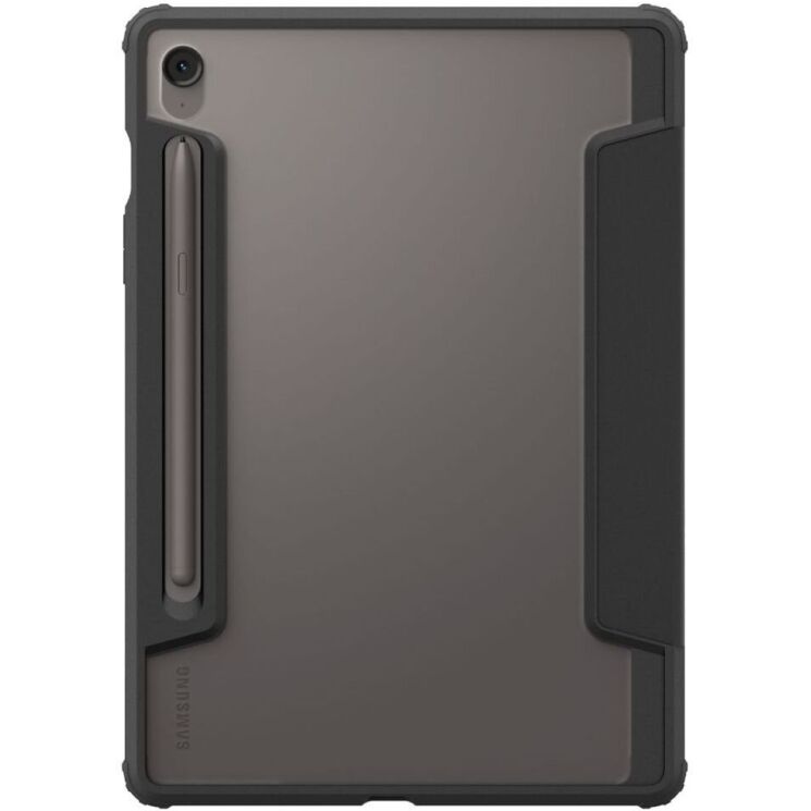 Захисний чохол Spigen (SGP) Ultra Hybrid Pro для Samsung Galaxy Tab S9 / Tab S9 FE / Tab S10 FE (X710/716/X510/516/X520/526) ACS09498 - Black: фото 4 з 17