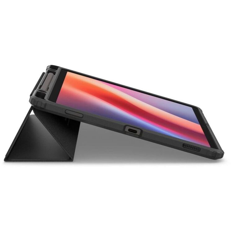 Захисний чохол Spigen (SGP) Ultra Hybrid Pro для Samsung Galaxy Tab S9 / Tab S9 FE / Tab S10 FE (X710/716/X510/516/X520/526) ACS09498 - Black: фото 7 з 17
